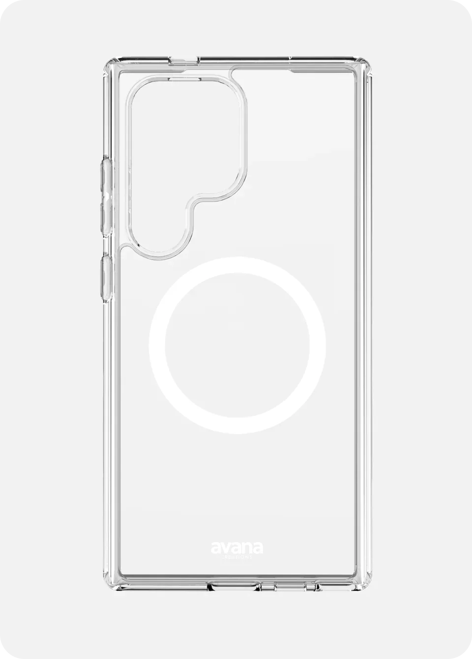 Samsung S25 Ultra MagSafe Cover Itskins Avana Ice Clear Samsung S25 Ultra MagSafe Cover Itskins Avana Ice Clear